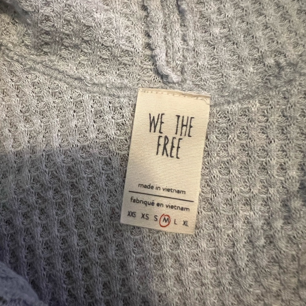 We The Free Gray Knit Sweater Tank Tunic